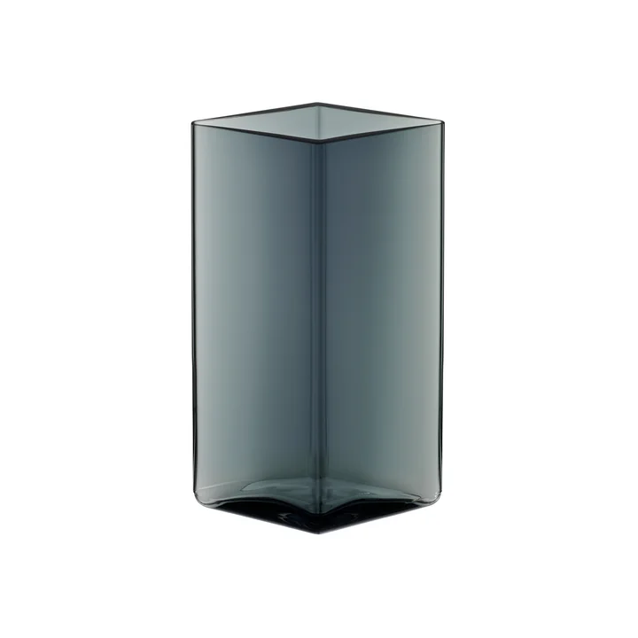 Iittala - Ruutu Vase 115 x 180 mm, grau