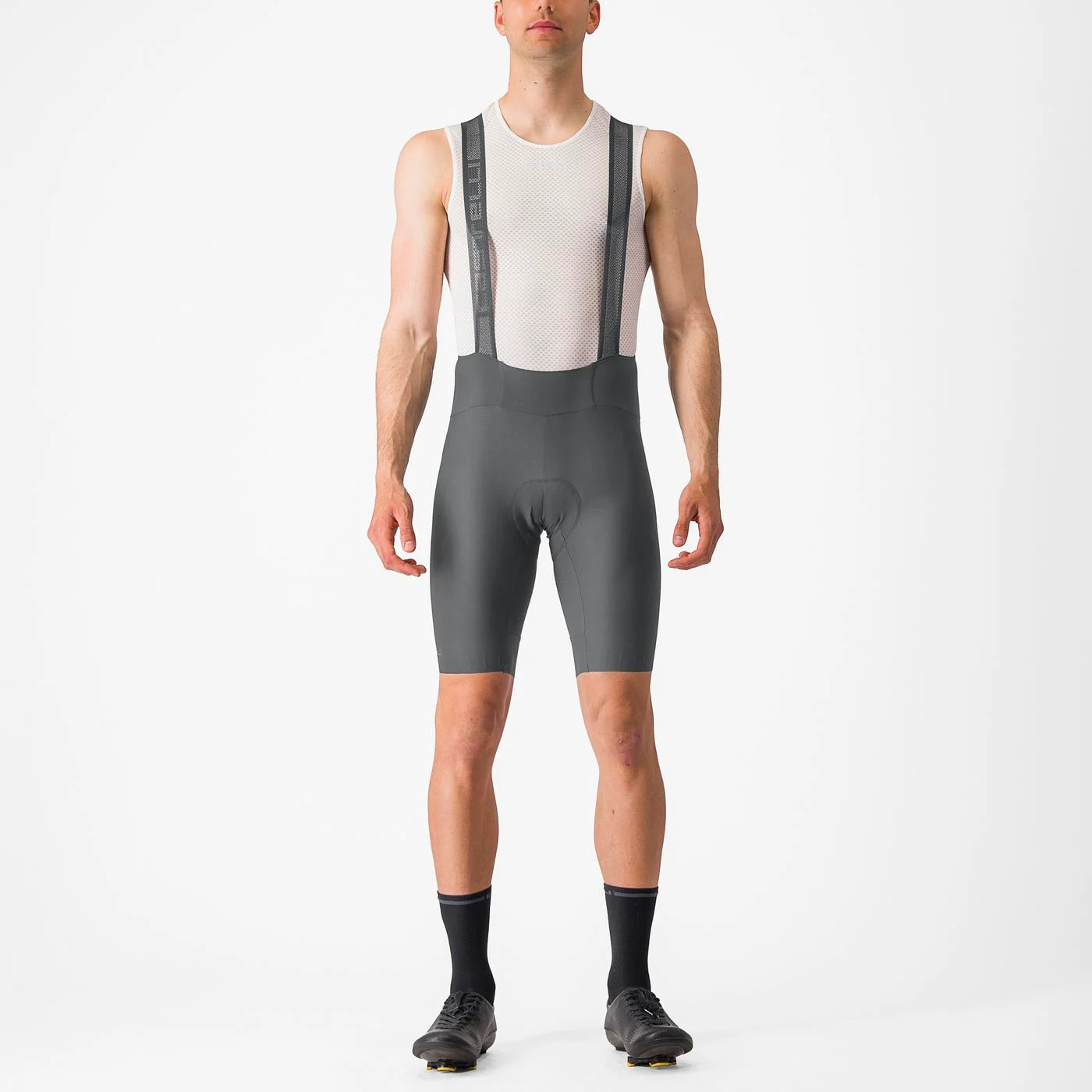 Castelli Espresso Bibshorts i Gunmetal Grey