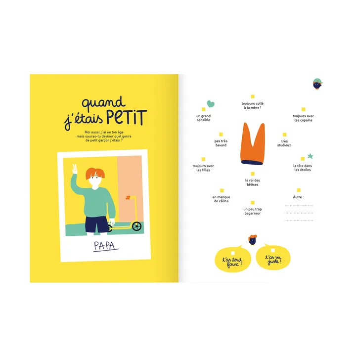 Minus Editions Cahier père/fils 