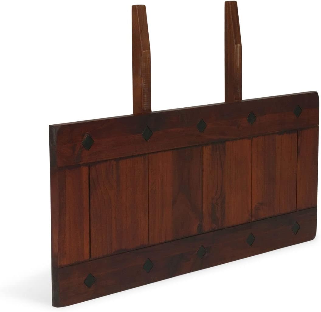 Woodkings® 2er Set Ansteckplatte 40x90 für Esstisch Catana Massivholz braun Echtholz rustikal Erweiterungsplatten Tischerweiterung Tischverlängerung Küchentisch, Holztisch Zubehör Esszimmermöbel