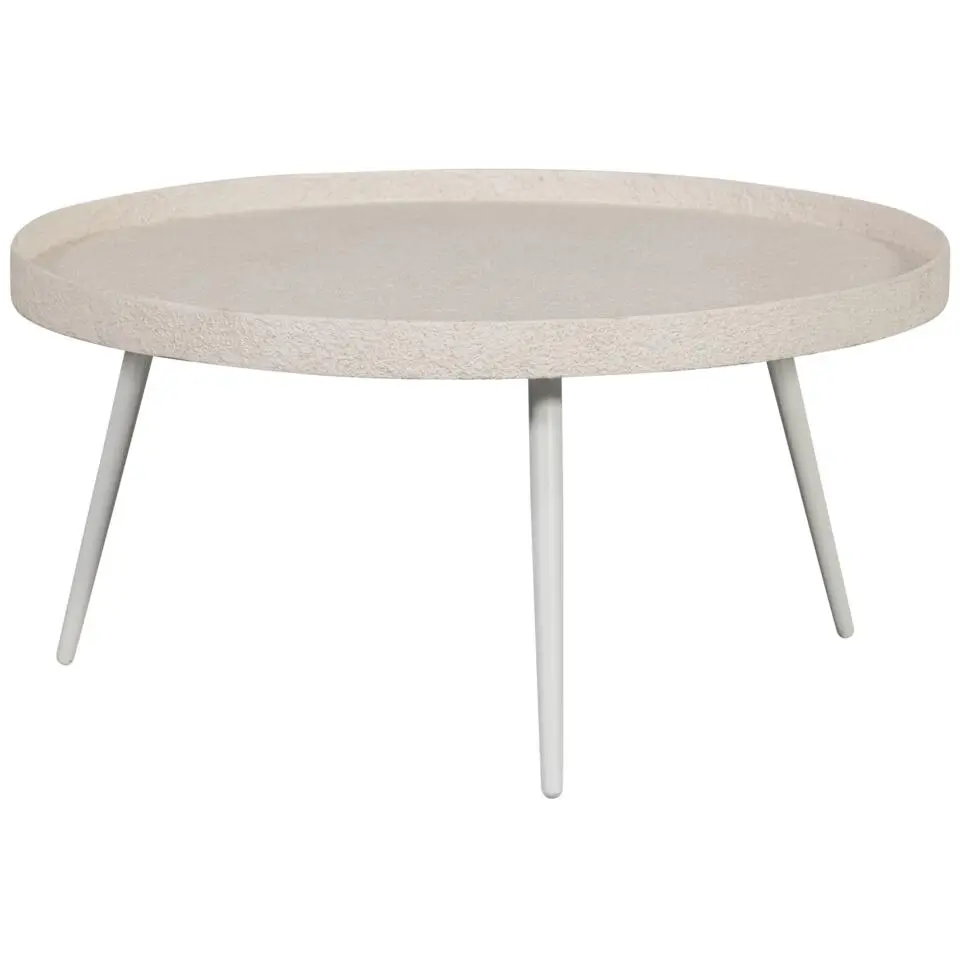 WOOOD Bounds Bijzettafel - Hout/Metaal - Naturel - 38x74x74
