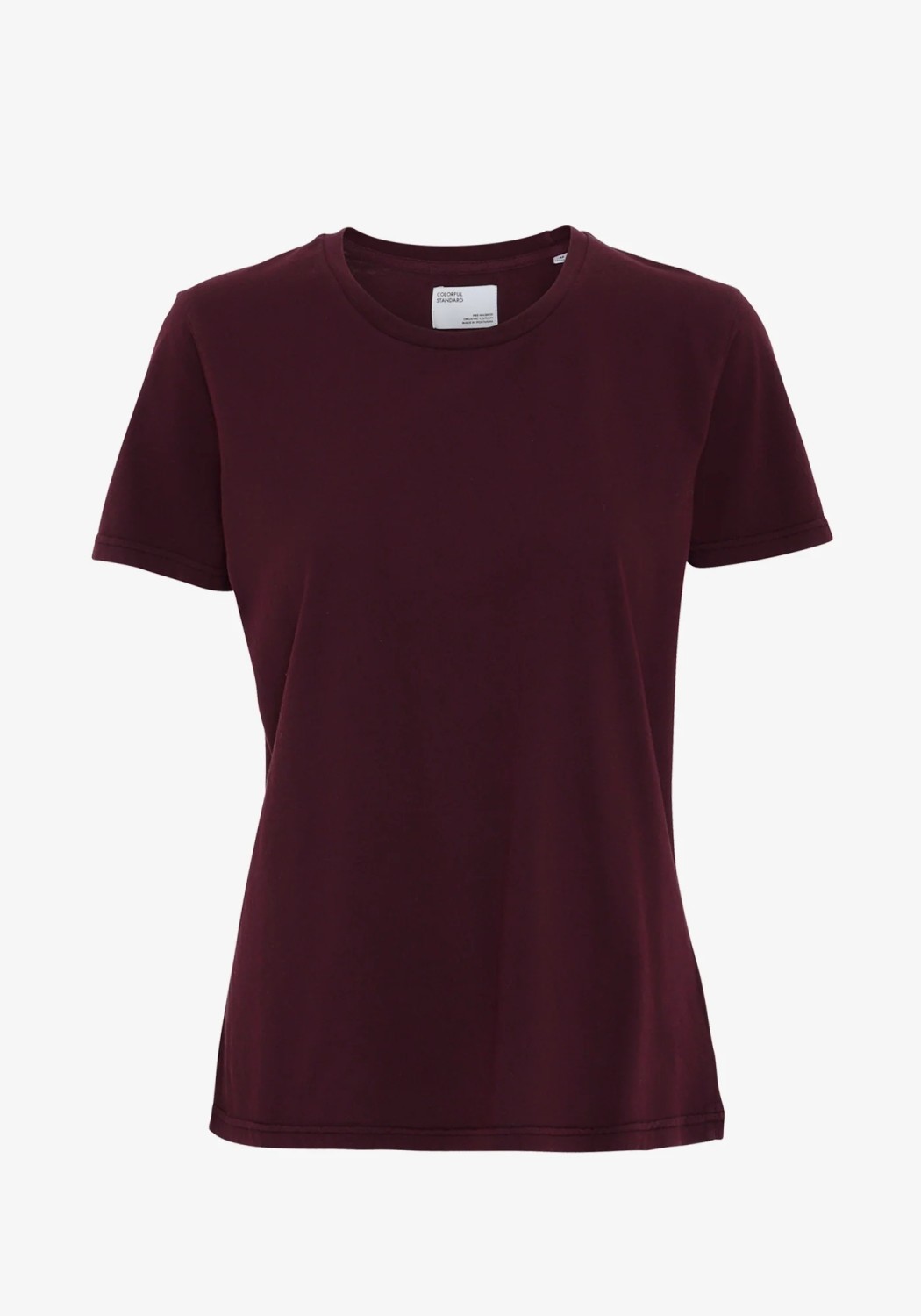 Colorful Standard Damen-T-Shirt Colorful Standard oxblood red