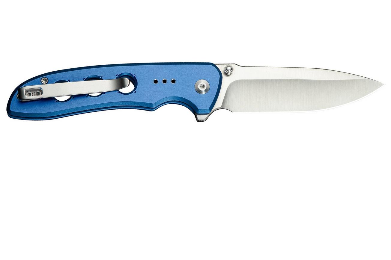 Civivi Hyperpulse C23087A-2 Satin 14C28N, Blue Aluminium, zakmes