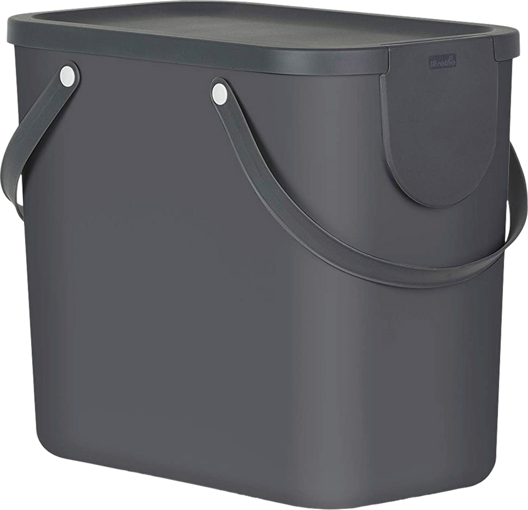 Rotho Recycling Müllsystem Albula 25 Liter anthrazit