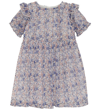 Creamie Kleid - Lurex Dot - Buttercreme