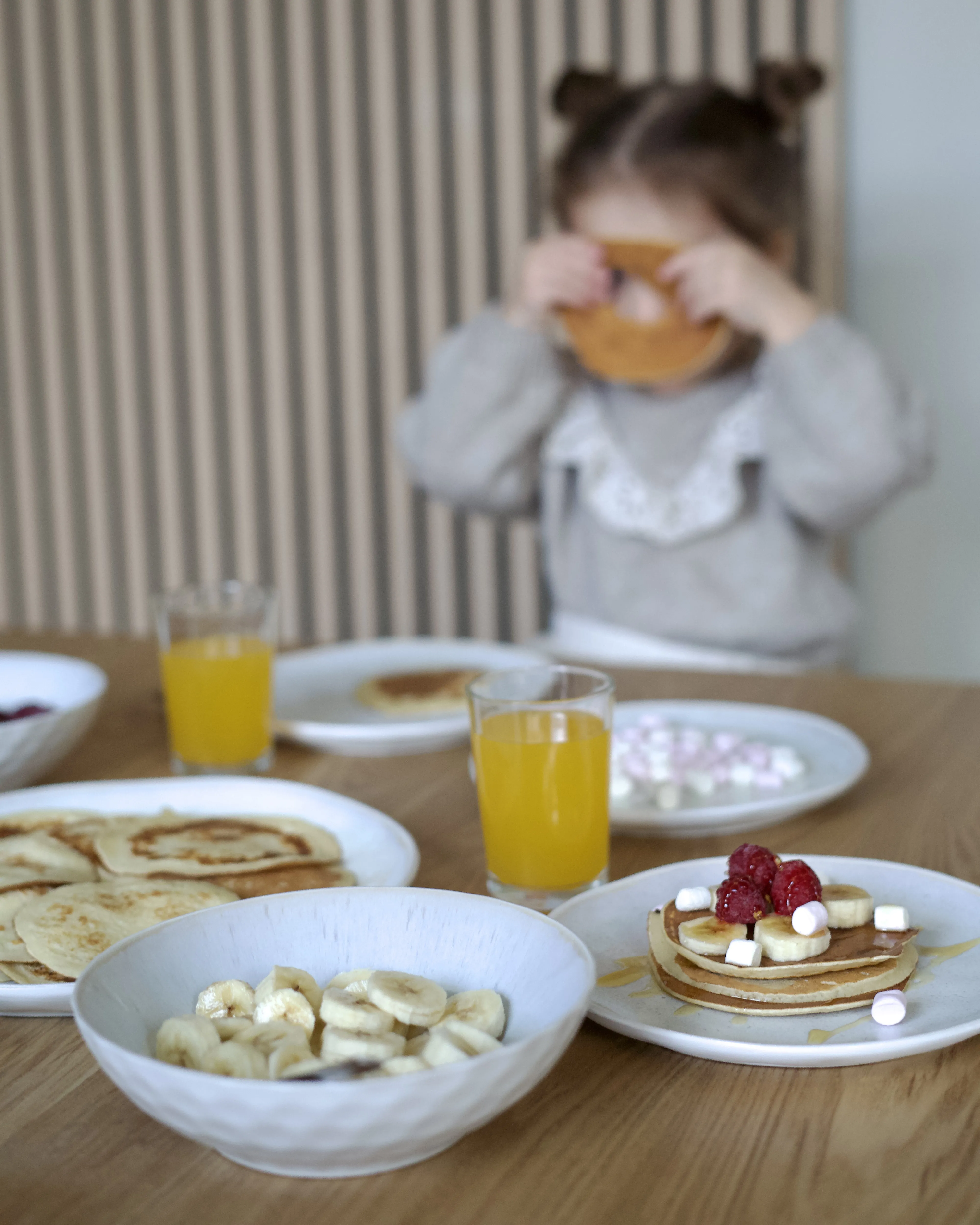 Set van 4 diepe borden SESAME Steengoed Lichtgrijs