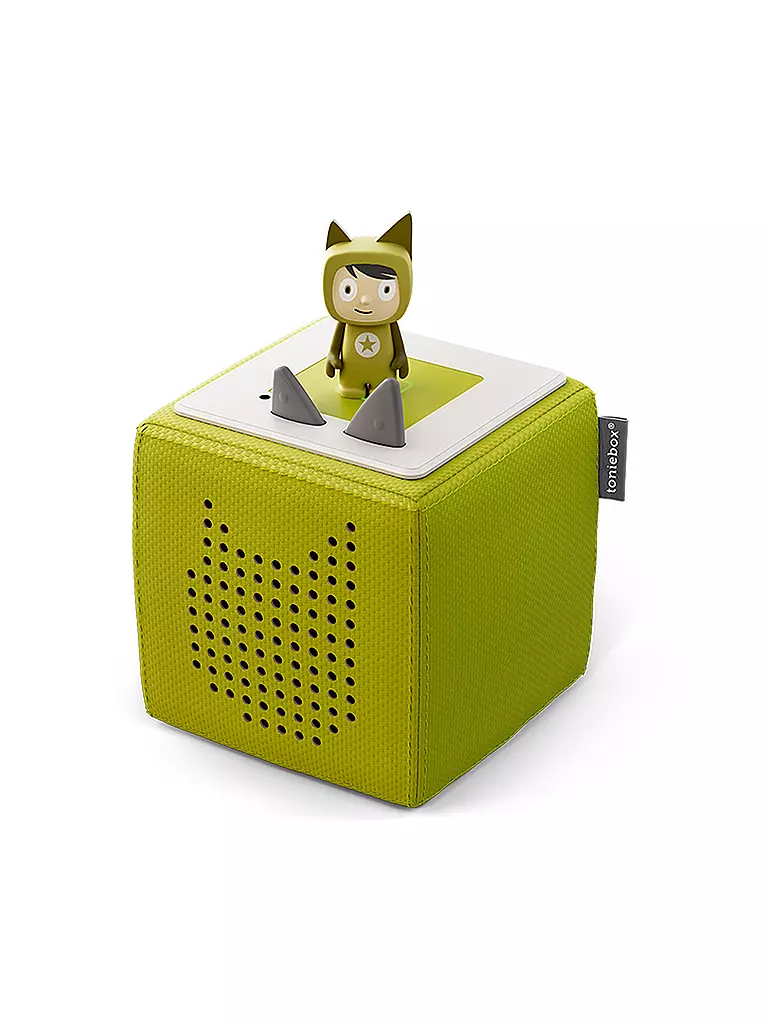 TONIES Toniebox - Starter-Set mit Kreativ-Tonie (Grün) hellgrün