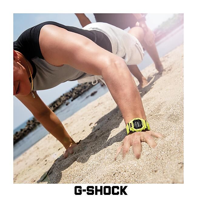 CASIO - MONTRE TRAINING GBD 200 YELLOW