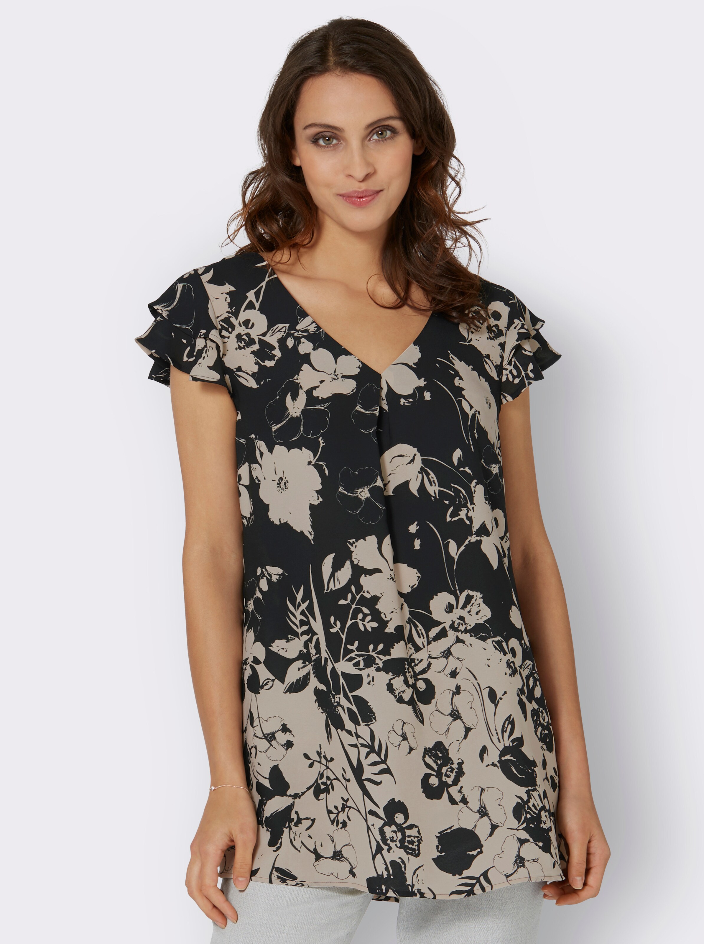 Druckbluse