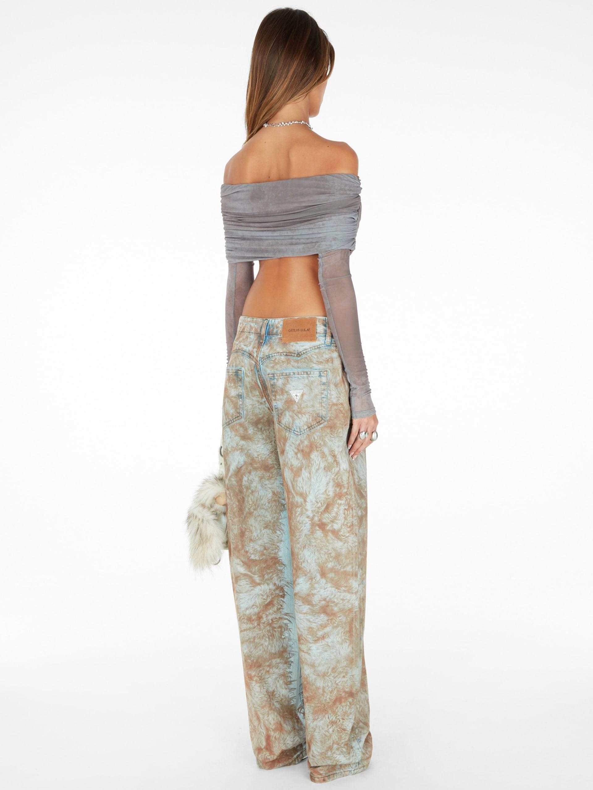 top cropped ombro a ombro