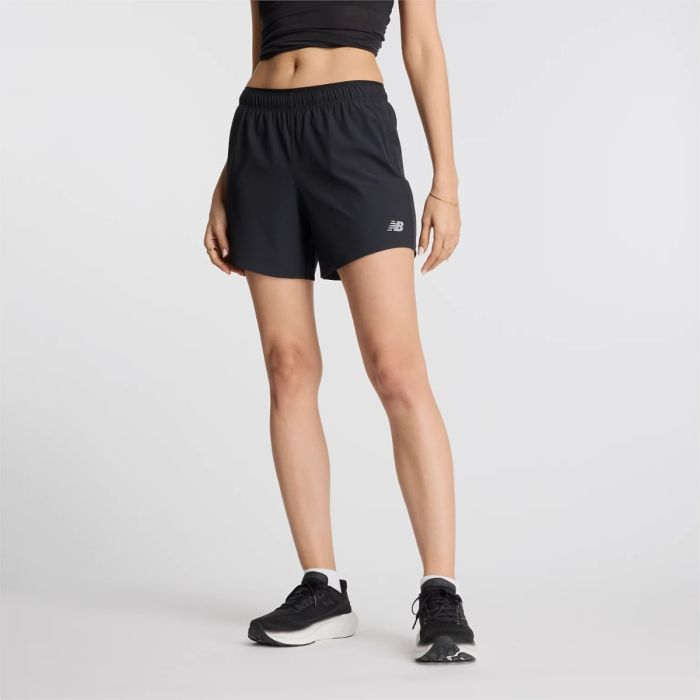 New Balance Dame Shorts RC Seamless 5 Inch Shorts Sort