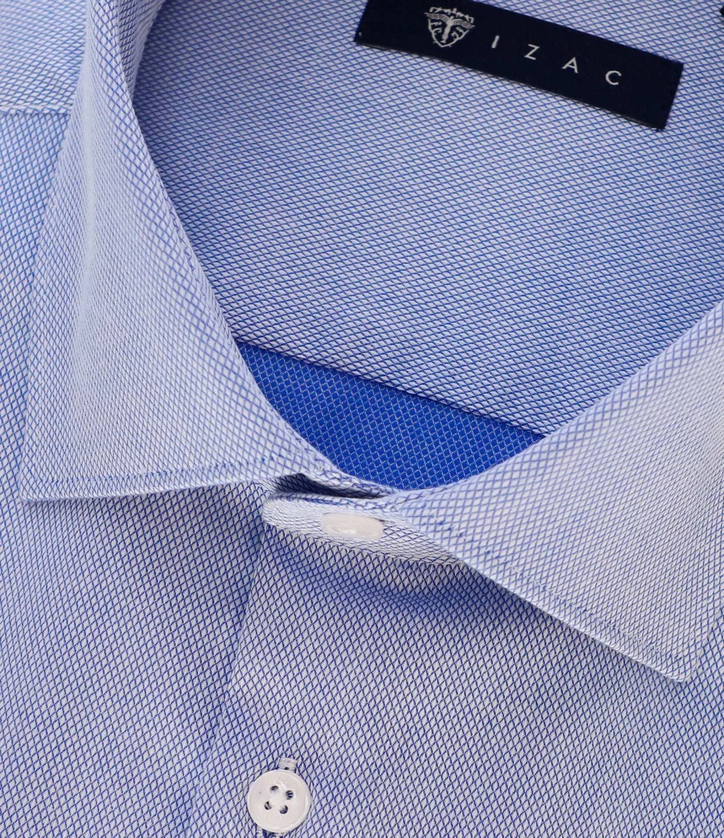 Chemise repassage facile bleu ciel PASCAL