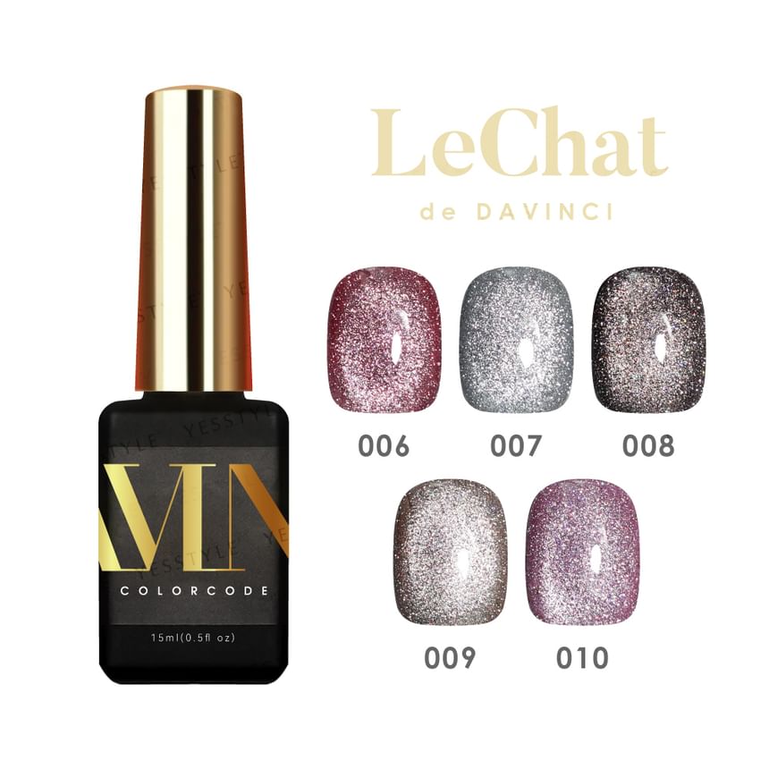 Cosplus - Da Vinci Color Code Cat Eyes Nagelgellak Stargazing Diamond