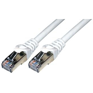 MCL Patch Cable Cat.6e F/UTP, 3m câble de réseau Blanc Cat6 F/UTP (FTP)