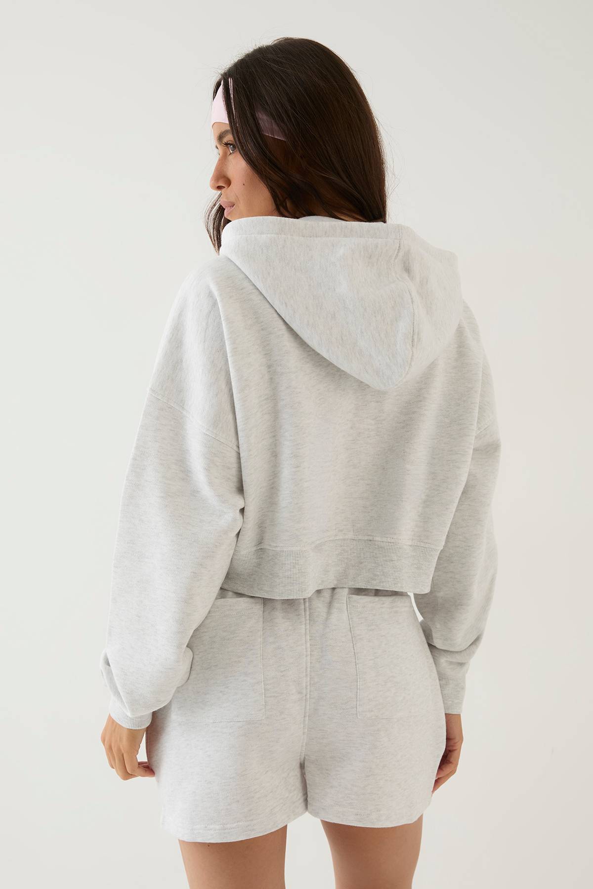 Short Molleton Appliqué Vichy Dsgn Studio
