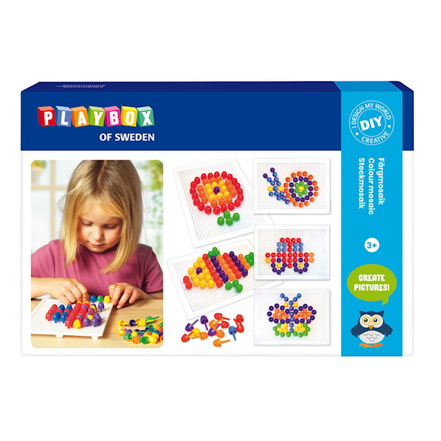 Hobbysett Fargemosaikk 120 stk. Playbox