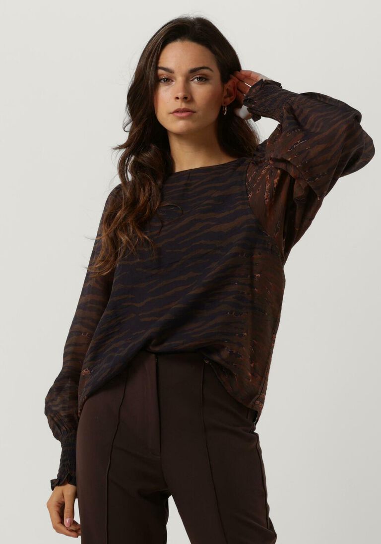 FREEBIRD bruine freebird blouse tisha blouse