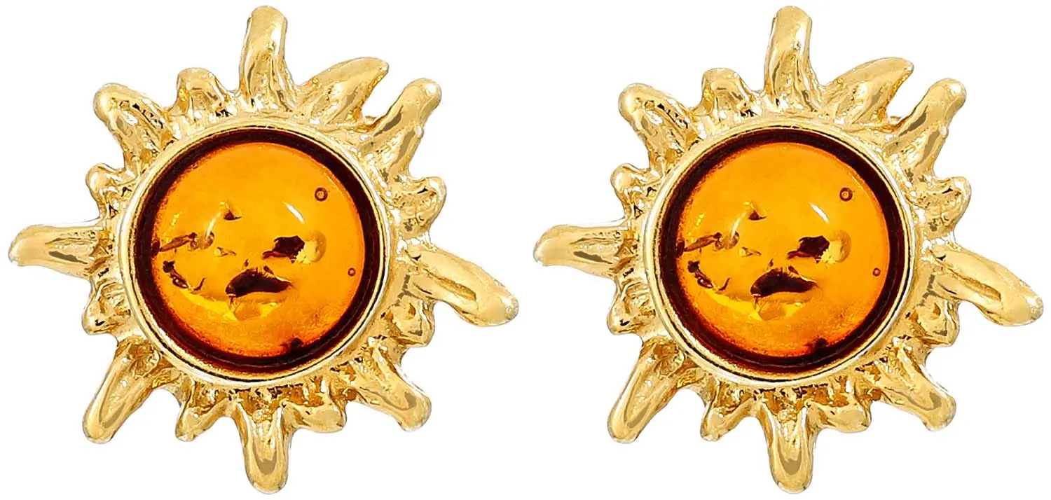 Ohrstecker - Sunny Amber