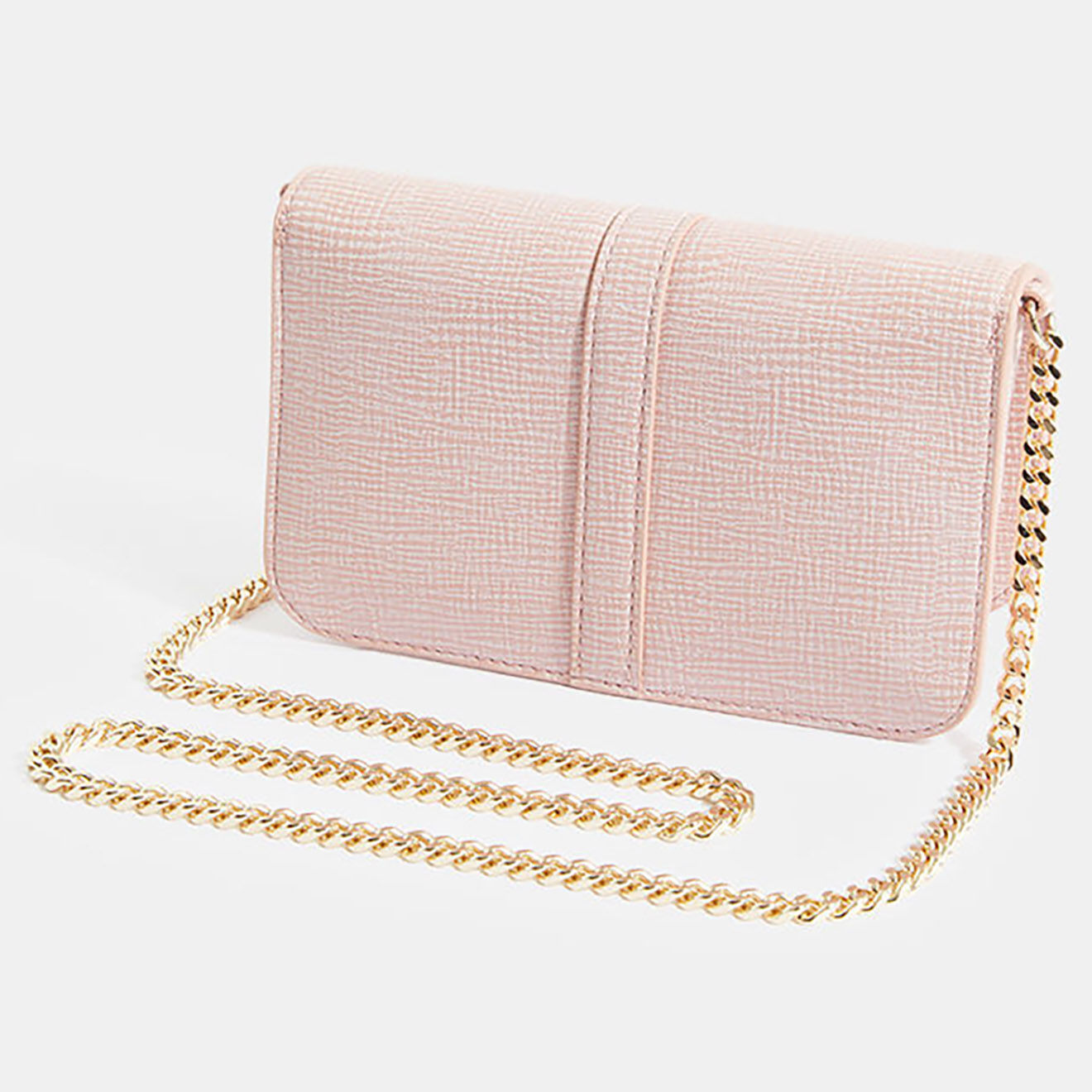 Tommy Hilfiger Sac bandoulière Plush mini crossover rose clair - 11x18x5 cm