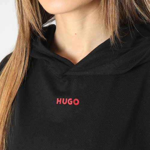 Sweat Capuche Femme Shuffle Noir