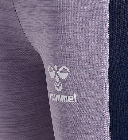 Hummel Leggings - HmlJane - Lavender Gray