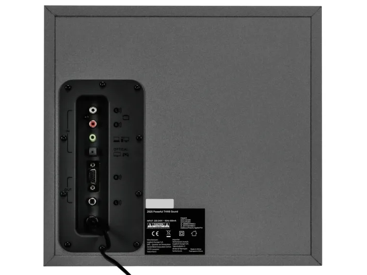 Logitech Z625 - Højttalersystem - 2.1-kanal - 200 Watt (Total)