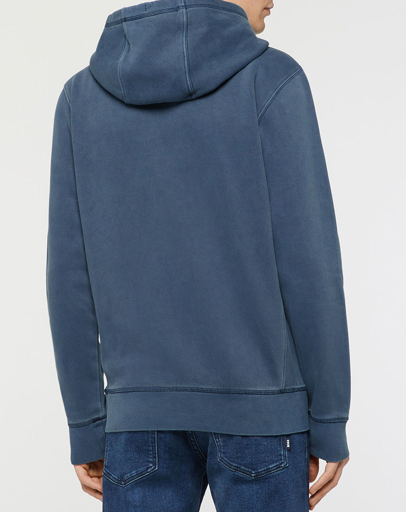 Tommy Jeans Sweat à capuche Timeless Circle bleu marine