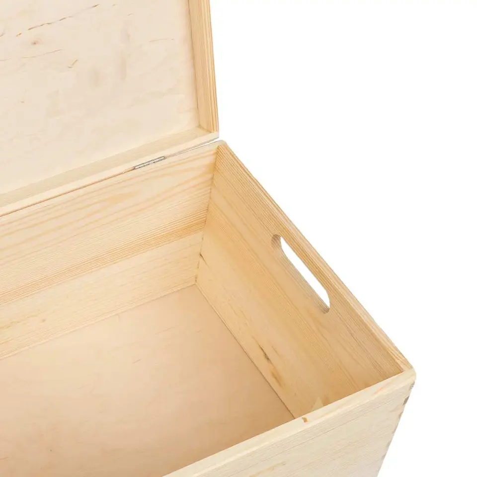 vidaXL - Houten Kist - Bruin - Grenenhout - 40 x 30 x 23 cm