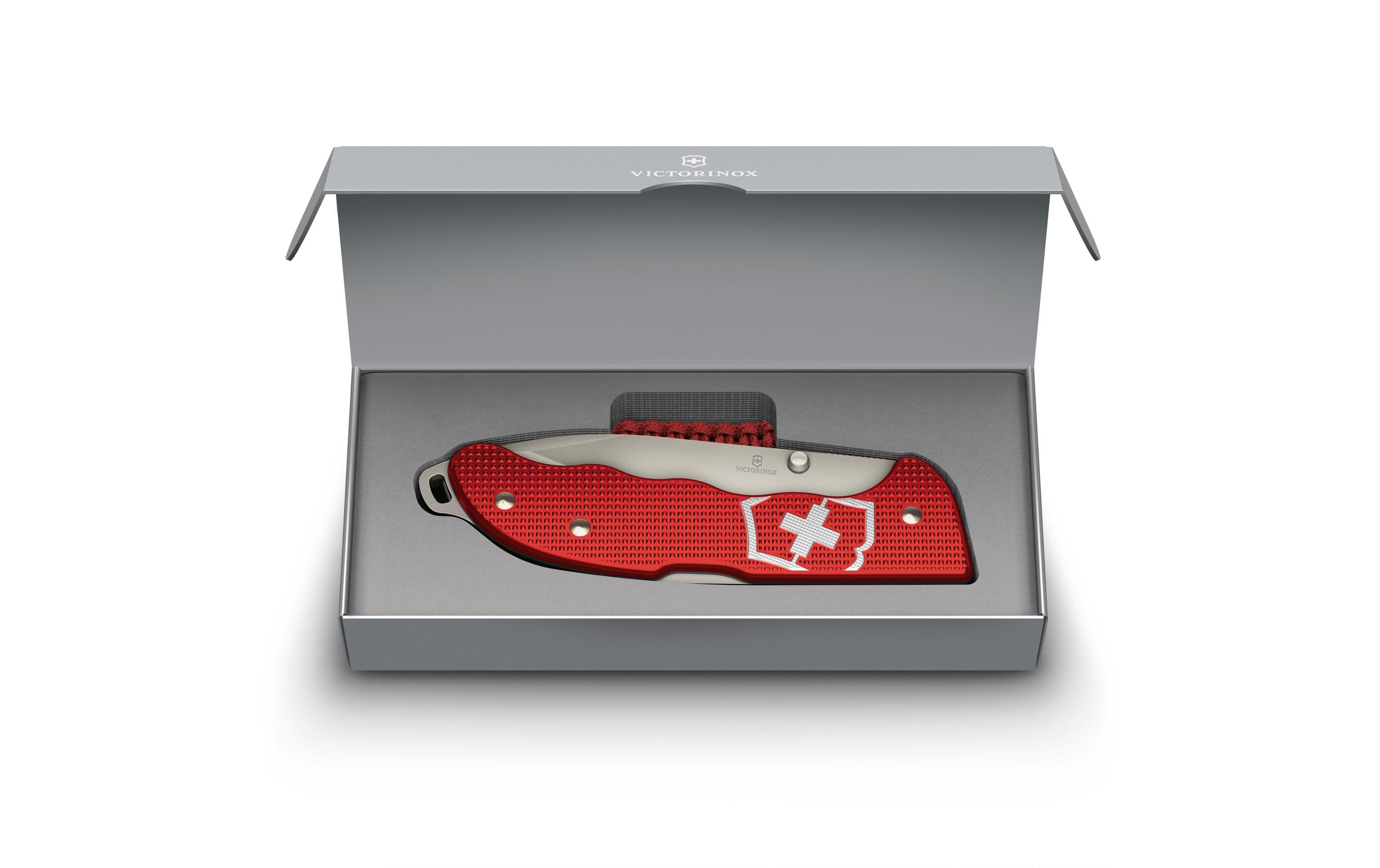 Taschenmesser Evoke Alox 136 mm, RotKlappbares Messer für Alltagsabenteuer