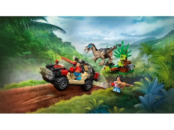 LEGO Jurassic World 76972 Offroad-flugt fra raptor