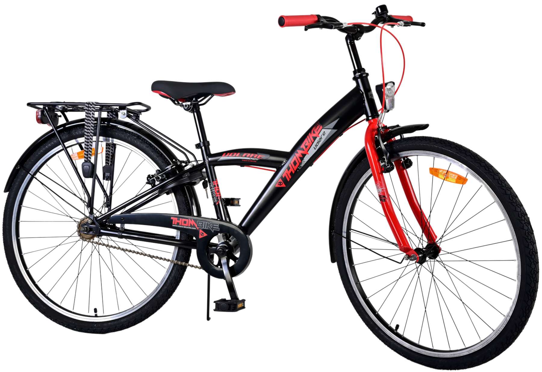 TPFSports Thombike Kinderfahrrad - Jungen - 26 Zoll - Rücktritt + Handbremse - Blau