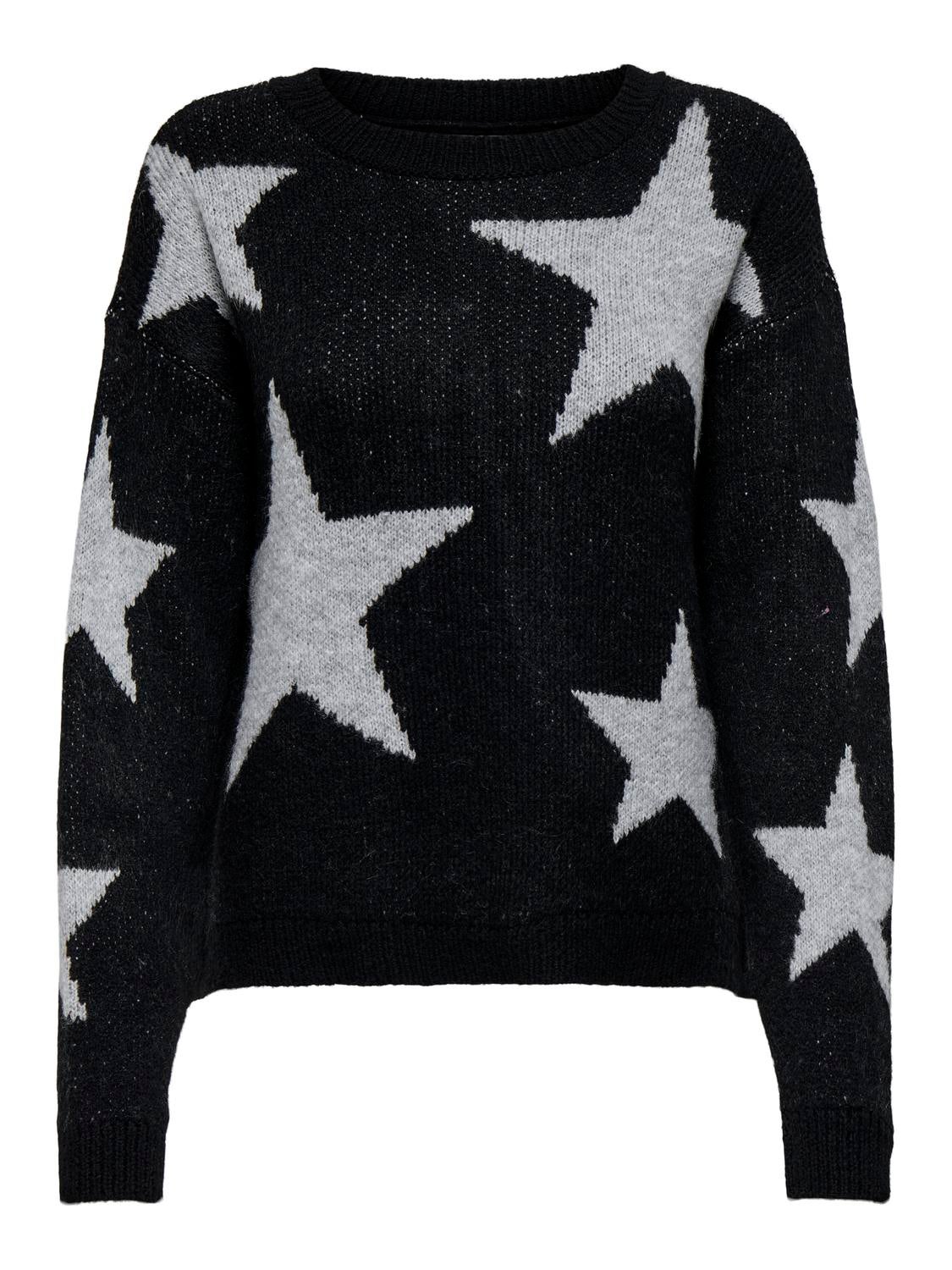 ONLJESSICA Strickpullover Black