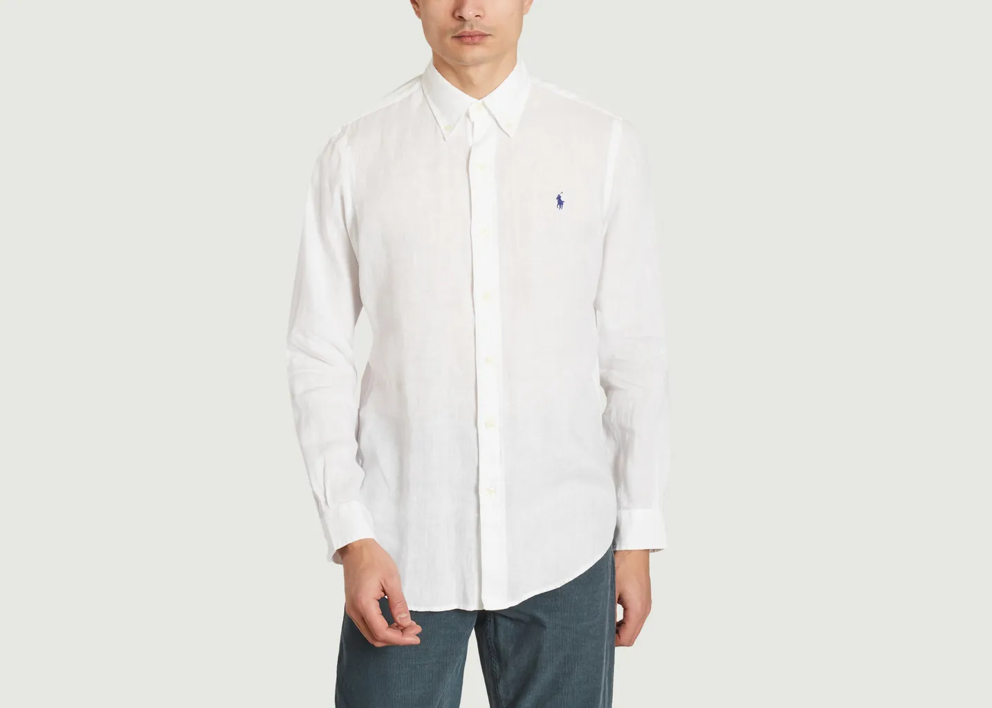 Chemise ajustée en coton Polo Ralph Lauren