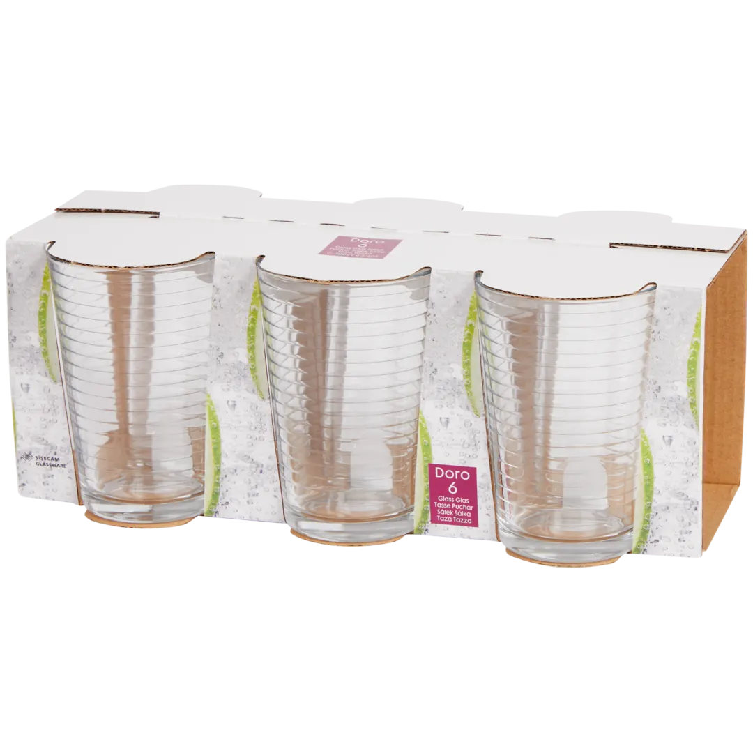 Pasabahce waterglazen Doro 6 stuks | 200 ml