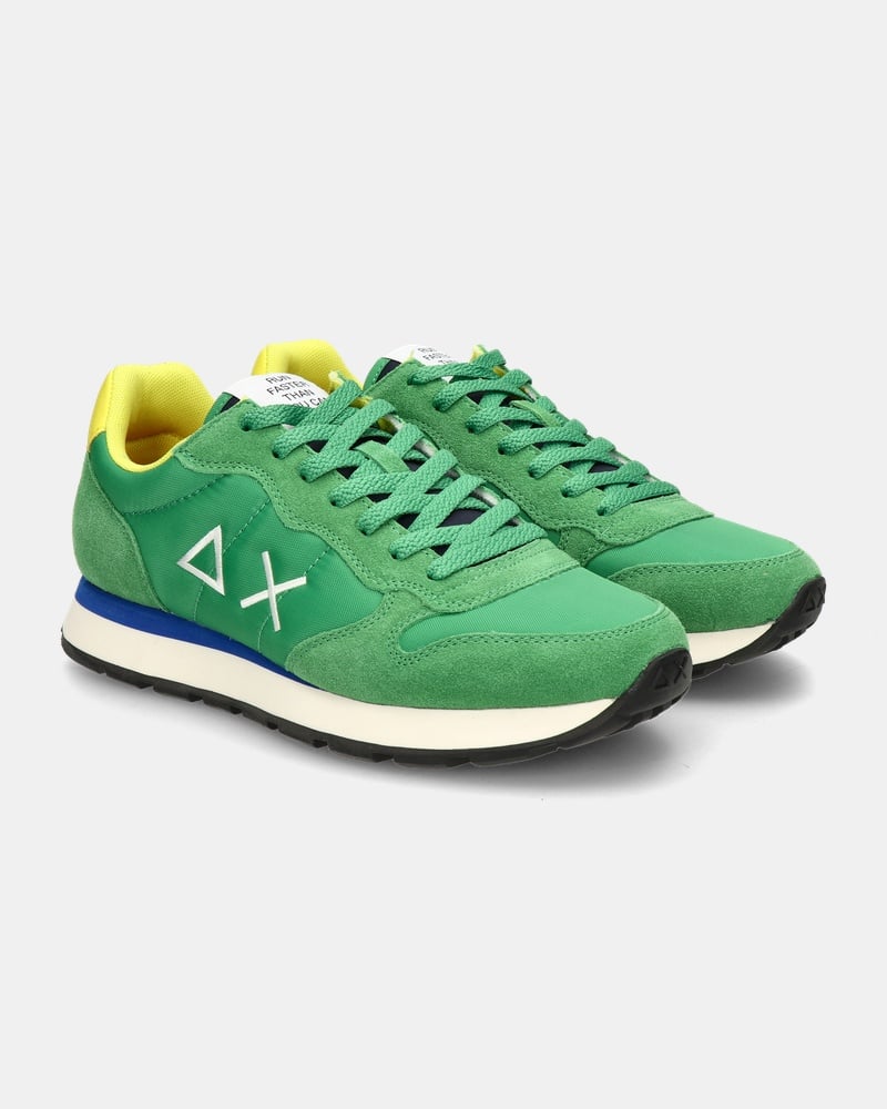 Sun 68 Tom Solid Nylon Lage sneakers  - groen