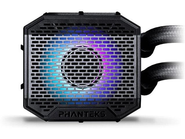 Phanteks Wasserkühlung Glacier One 360M25G2 Schwarz RGB Wasserkühlung mit 360 mm Lüfter