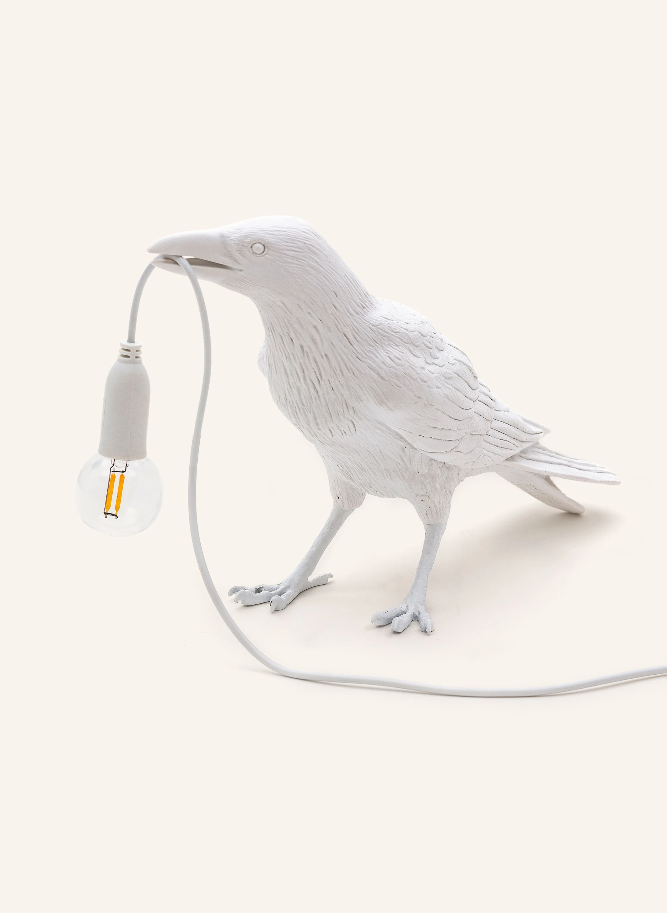 SELETTI Tischleuchte BIRD WAITING