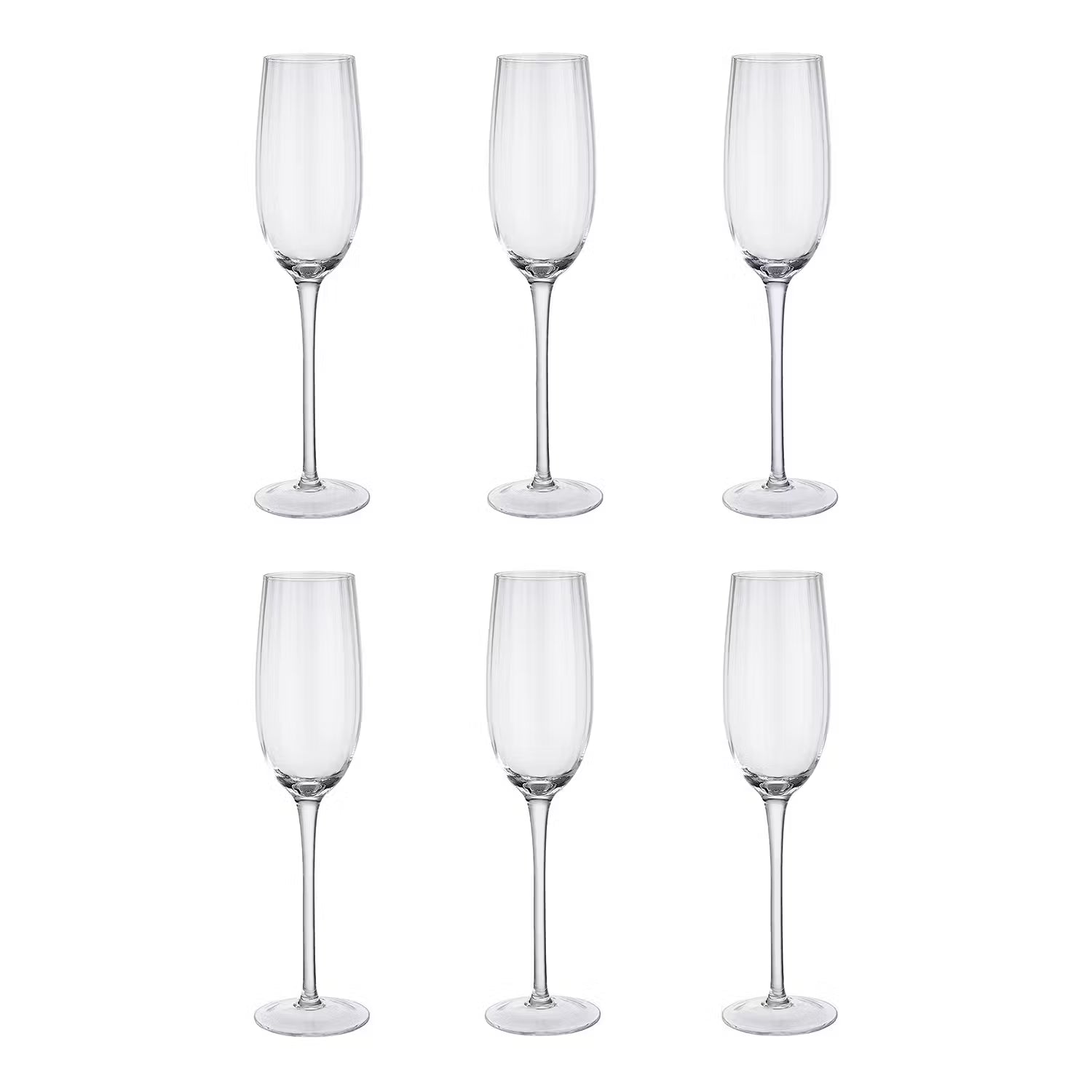 MODERN TIMES Champagnerflöte 6er-Set