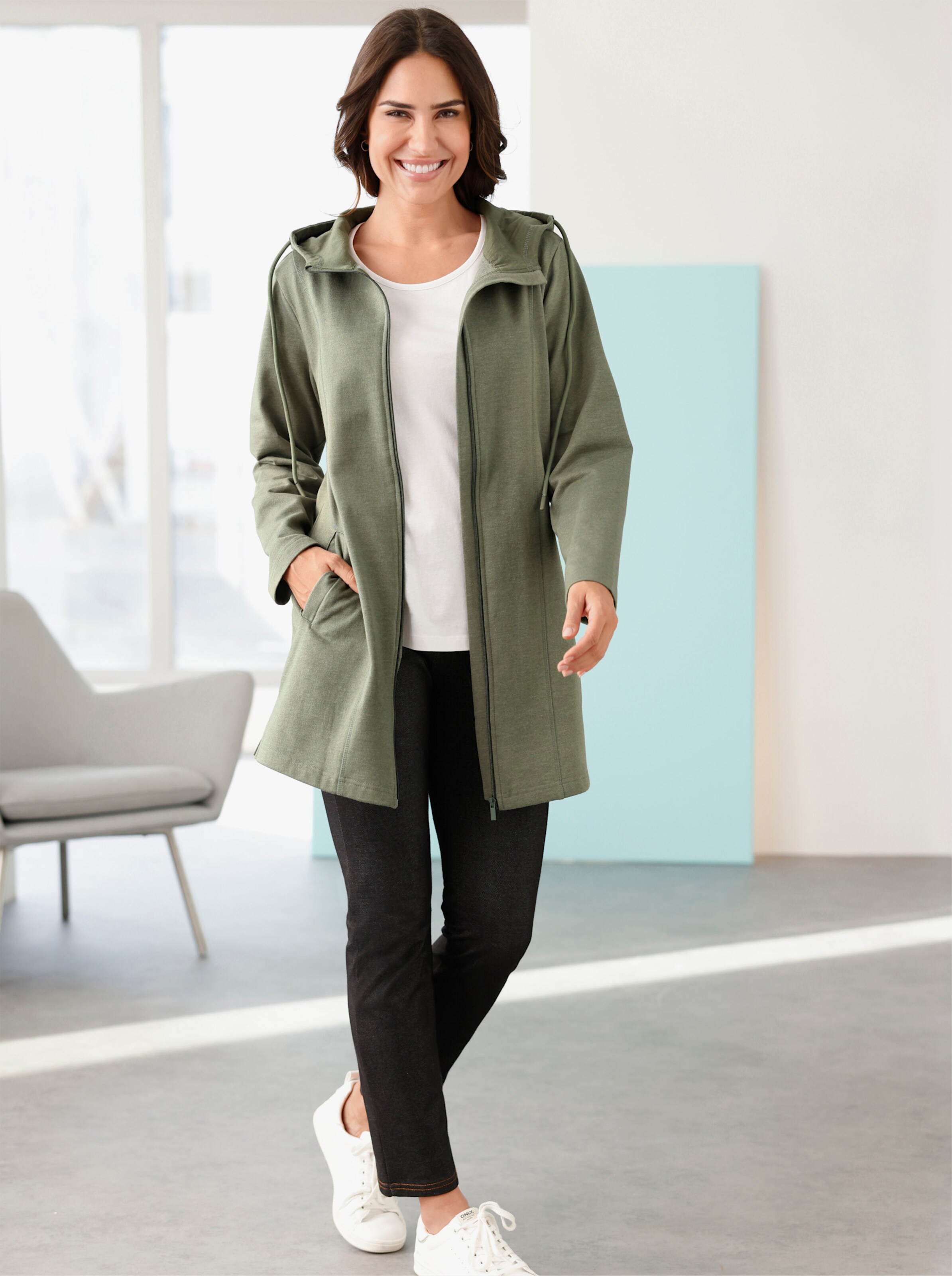 Long-Shirtjacke