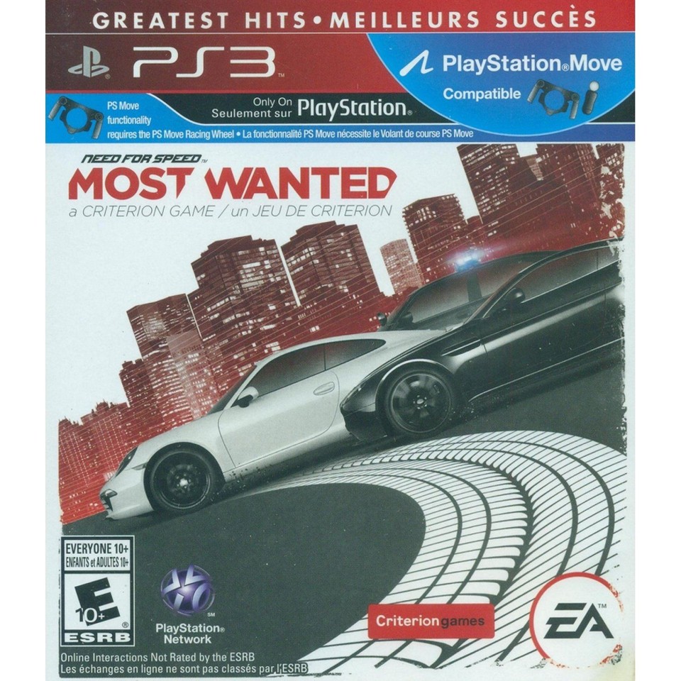 Need for Speed: Most Wanted (Greatest Hits) (Import)- PlayStation 3