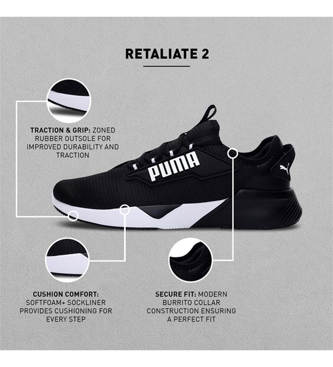 PUMA Unisex Retaliate 2 Hardloopschoenen