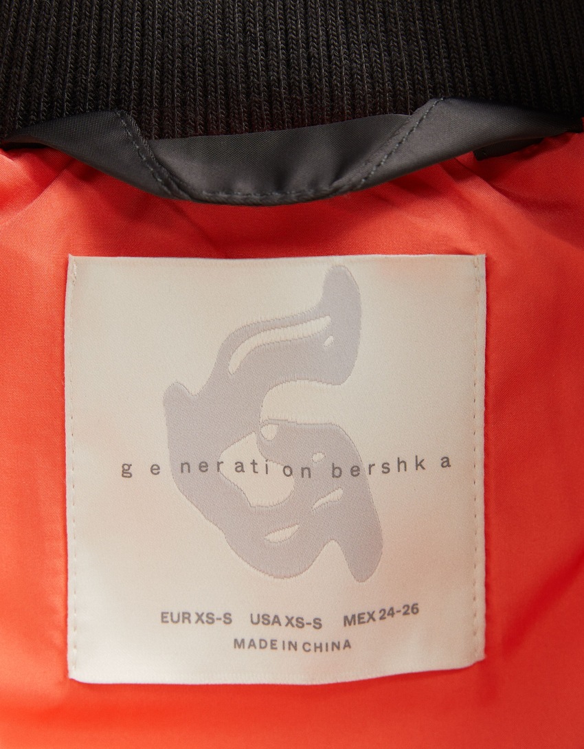 Jaqueta bomber multibolsos Generation Bershka