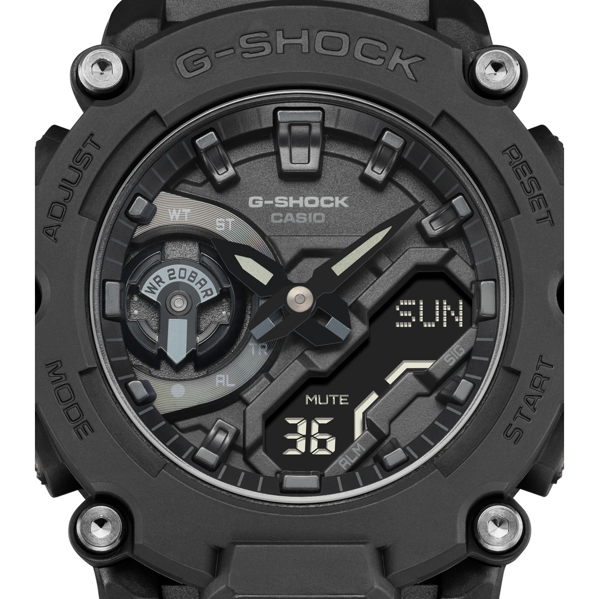 Montre G-SHOCK homme résine noire