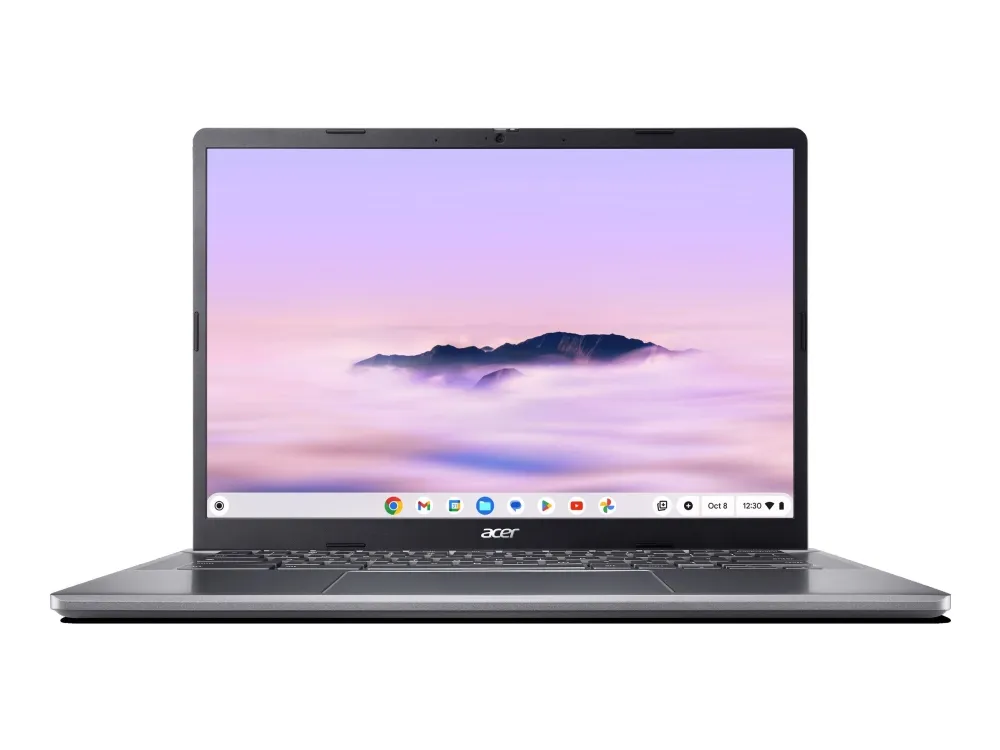 Acer Chromebook Plus 514 CBE574-1T - AMD Ryzen 5 - 7520C / op til 4.3 GHz - Chrome OS - Radeon 610M - 8 GB RAM - 128 GB SSD - 14
