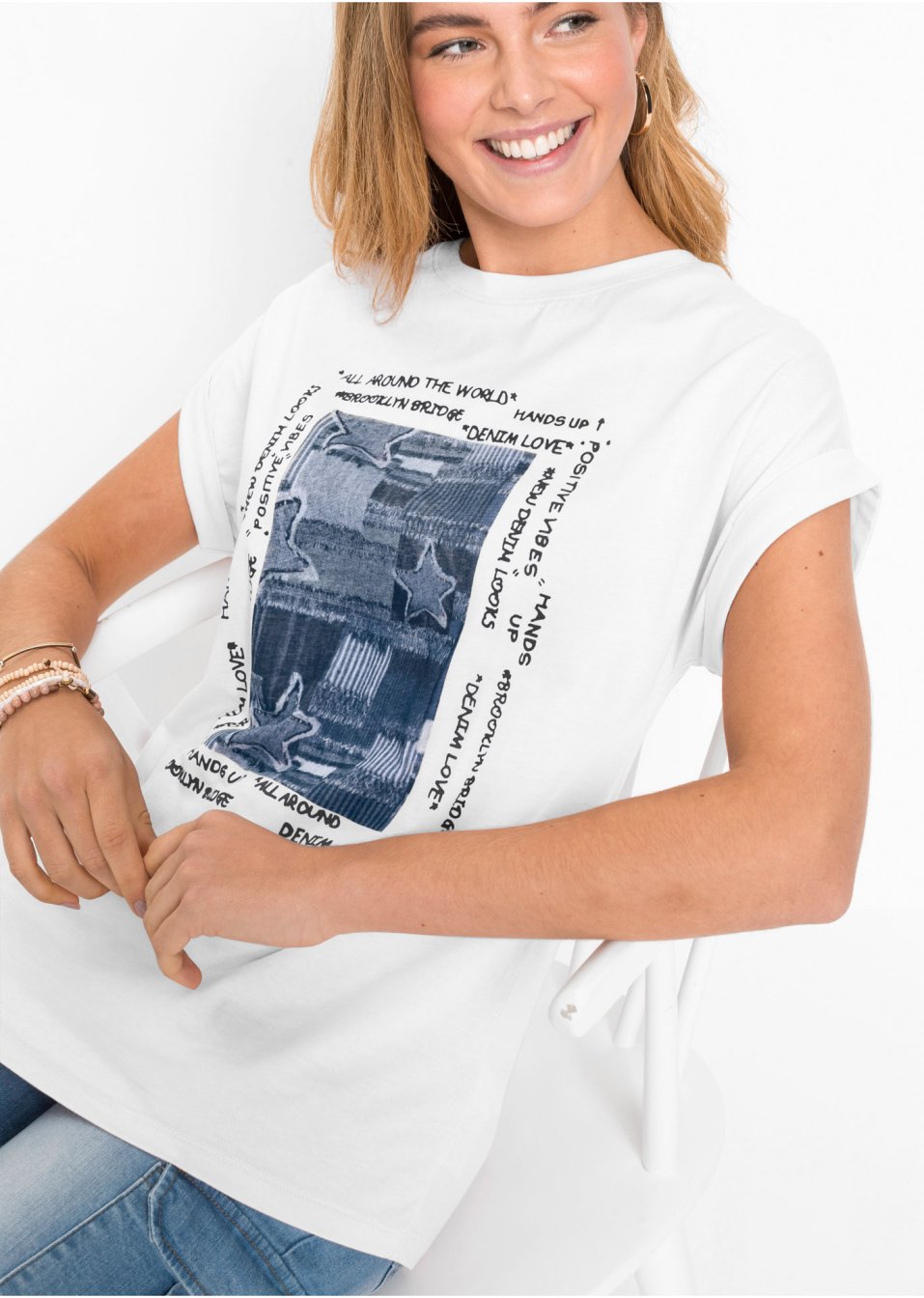 T-shirt à imprimé