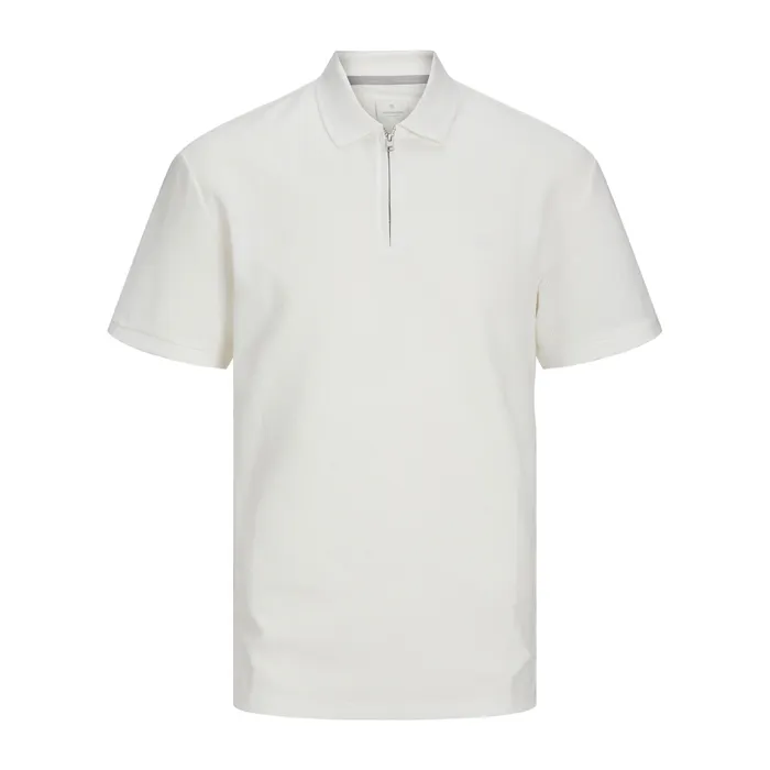 Jack & Jones Johnny Half Zip Polo Heren (plussize)