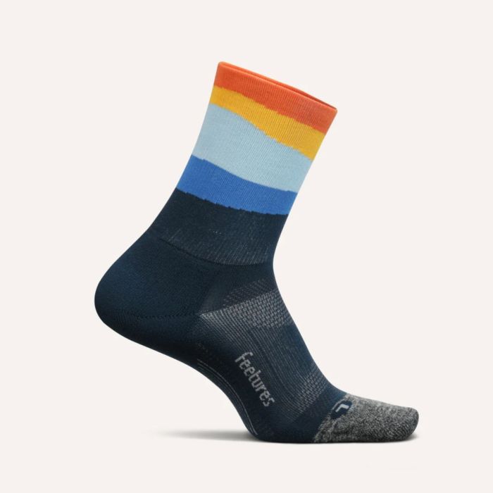 Feetures Dame Strømper Elite Ultra Light Mini Crew Grå