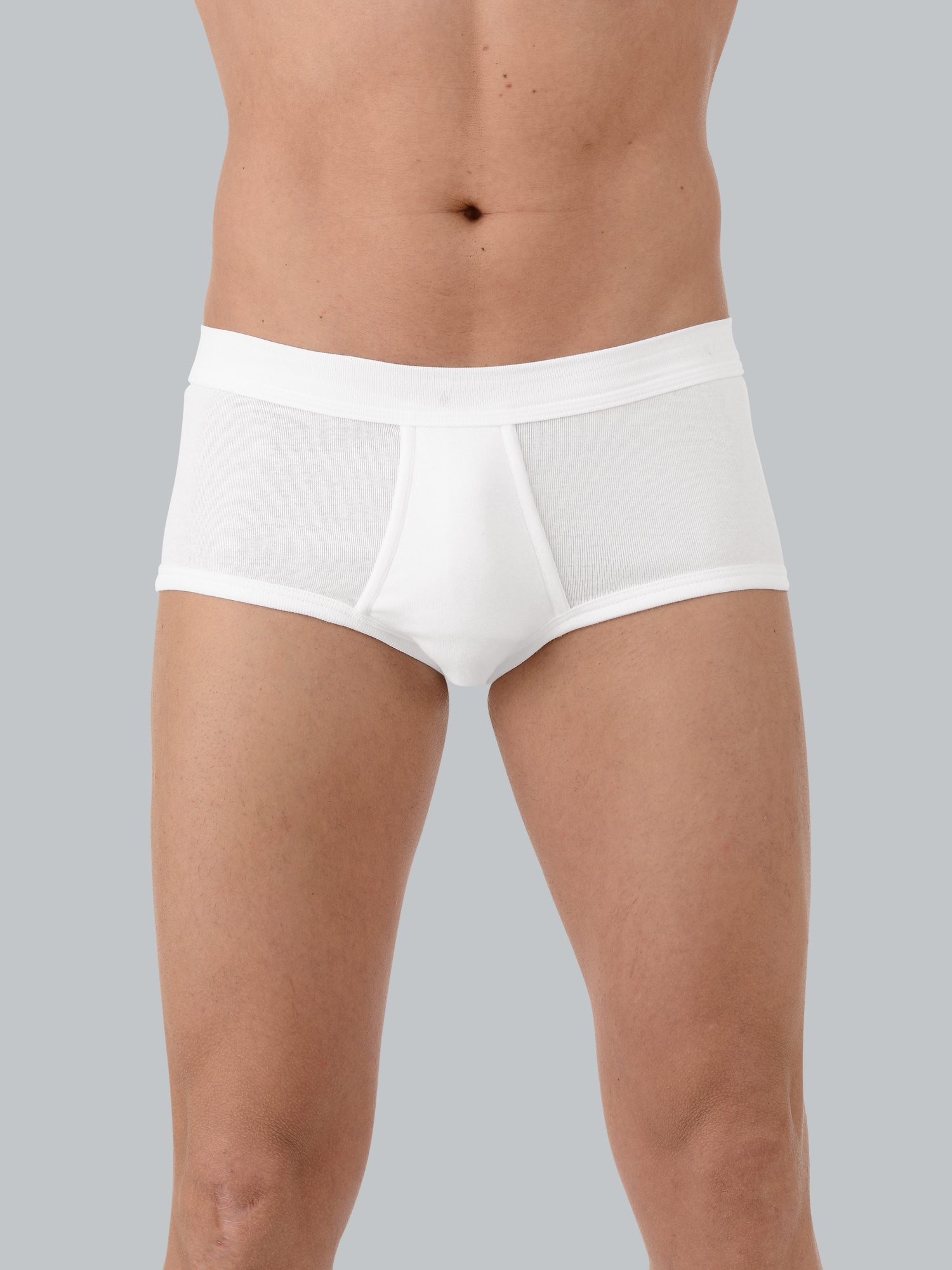 Slip Biobaumwolle Doppelpack Weiss