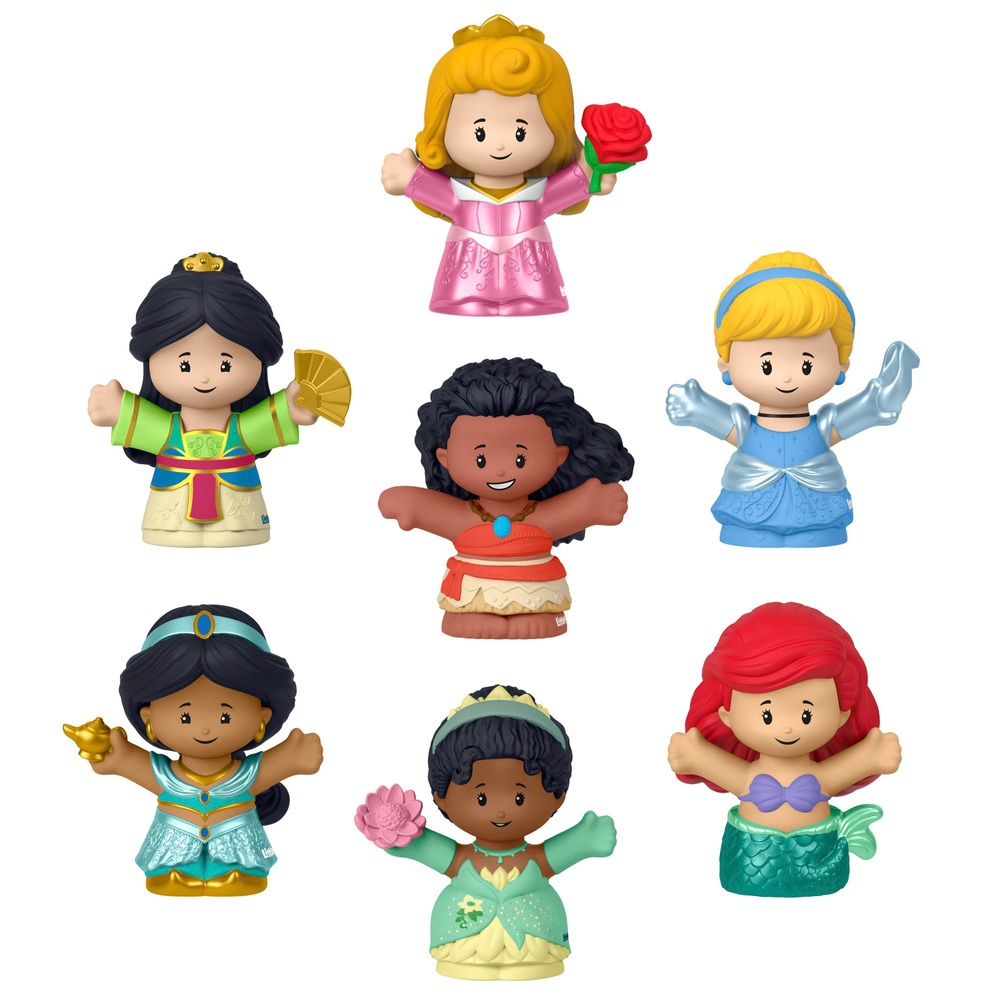Fisher-Price Little People Prinzessin 7-Figuren-Set