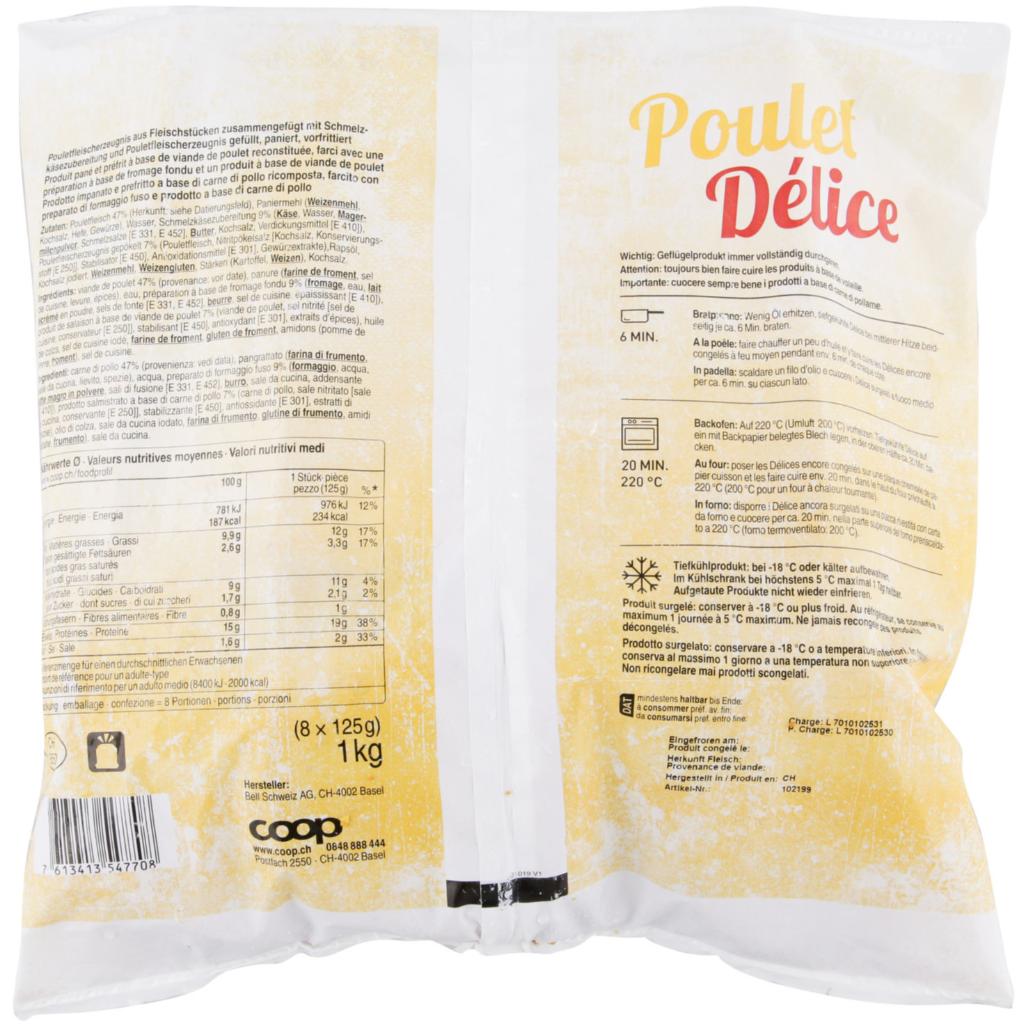 Prix Garantie Poulet Délice